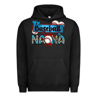 Pigment Black baseball nana with leopard Urban Hoodie - Zillion Design Studio