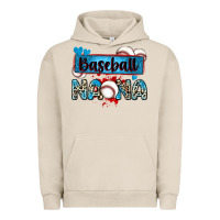 Pigment French Oak baseball nana with leopard Urban Hoodie - Zillion Design Studio