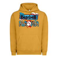Pigment Peanut Butter baseball nana with leopard Urban Hoodie - Zillion Design Studio
