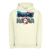 Pigment Pistachio baseball nana with leopard Urban Hoodie - Zillion Design Studio