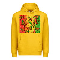 Lemon juneteenth butterfly Premium Hoodie - Zillion Design Studio