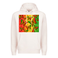Pale Pink juneteenth butterfly Premium Hoodie - Zillion Design Studio