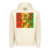 Sandshell juneteenth butterfly Premium Hoodie - Zillion Design Studio