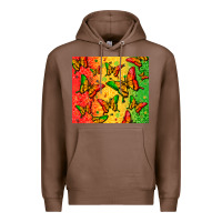 Chestnut juneteenth butterfly Premium Hoodie - Zillion Design Studio