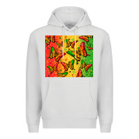 Dove Grey juneteenth butterfly Premium Hoodie - Zillion Design Studio
