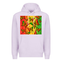 Lilac juneteenth butterfly Premium Hoodie - Zillion Design Studio