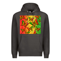 Smoke juneteenth butterfly Premium Hoodie - Zillion Design Studio