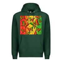 Sports Green juneteenth butterfly Premium Hoodie - Zillion Design Studio