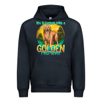 Navy life is better with a golden retriever Urban Hoodie - texasbilliewilder