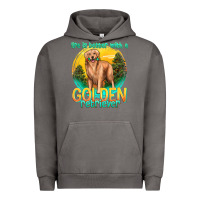 Pigment Tornado life is better with a golden retriever Urban Hoodie - texasbilliewilder