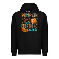 Black pumpkin spice and everthing nice Premium Hoodie - Zillion Design Studio