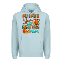 Blue Mist pumpkin spice and everthing nice Premium Hoodie - Zillion Design Studio