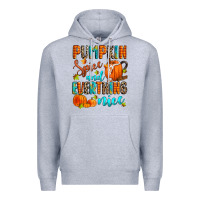 Heather Grey pumpkin spice and everthing nice Premium Hoodie - Zillion Design Studio
