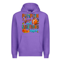 Purple pumpkin spice and everthing nice Premium Hoodie - Zillion Design Studio