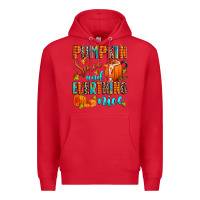 Red pumpkin spice and everthing nice Premium Hoodie - Zillion Design Studio
