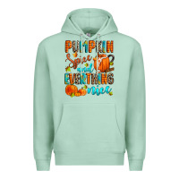 Seafoam pumpkin spice and everthing nice Premium Hoodie - Zillion Design Studio