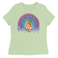 Matcha bunny rainbow Ladies Tee - Artiststas