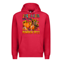Cardinal just a girl who loves pumpkin spice Premium Hoodie - Zillion Design Studio