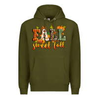 Army Green fall sweet fall Premium Hoodie - Zillion Design Studio