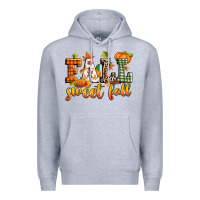 Heather Grey fall sweet fall Premium Hoodie - Zillion Design Studio
