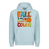 Blue Mist fall is my favorite color Premium Hoodie - Zillion Design Studio