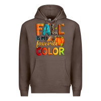 Coffee fall is my favorite color Premium Hoodie - Zillion Design Studio