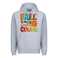 Heather Grey fall is my favorite color Premium Hoodie - Zillion Design Studio