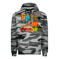 Slate Camo fall is my favorite color Premium Hoodie - Zillion Design Studio