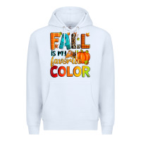 White fall is my favorite color Premium Hoodie - Zillion Design Studio