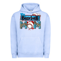Pigment Grape Ice baseball mom with leopard Urban Hoodie - Zillion Design Studio