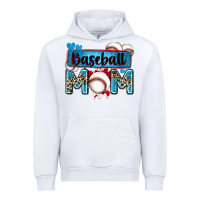 White baseball mom with leopard Urban Hoodie - Zillion Design Studio
