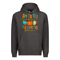 Smoke autumn leaves and pumpkins please Premium Hoodie - Zillion Design Studio