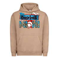 Pigment Burro baseball mini with leopard Urban Hoodie - Zillion Design Studio