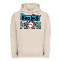 Pigment French Oak baseball mini with leopard Urban Hoodie - Zillion Design Studio