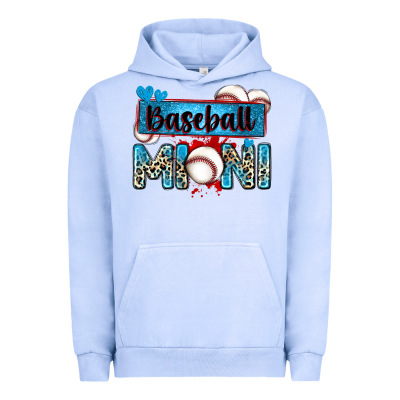 Baseball Mini With Leopard Urban Hoodie by Zillion Design Studio | Teevron