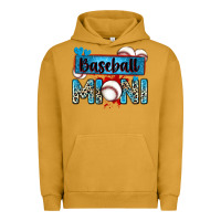 Pigment Peanut Butter baseball mini with leopard Urban Hoodie - Zillion Design Studio