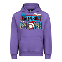 Tulip baseball mini with leopard Urban Hoodie - Zillion Design Studio
