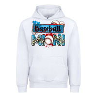 White baseball mini with leopard Urban Hoodie - Zillion Design Studio