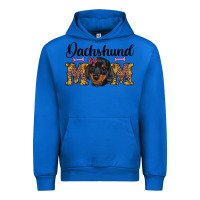 Cobalt western dachshund mom Urban Hoodie - RanaPortraitStore