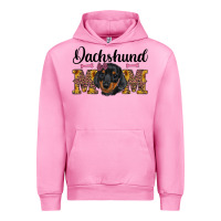 Fuchsia Pink western dachshund mom Urban Hoodie - RanaPortraitStore