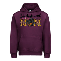 Mauve Wine western dachshund mom Urban Hoodie - RanaPortraitStore