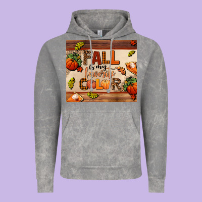 Fall Is My Favorite Color Vintage Hoodie Designed By Adodesignshop