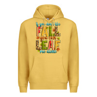 Antique Gold if you don't like fall you can leaf me alone Premium Hoodie - Zillion Design Studio