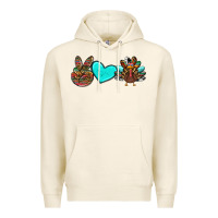 Tofu peace love thanksgiving turkey Premium Hoodie - RanaPortraitStore
