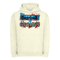Pigment Pistachio baseball granny with leopard Urban Hoodie - Zillion Design Studio