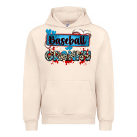 Sandshell baseball granny with leopard Urban Hoodie - Zillion Design Studio