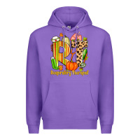 Purple fall rt respiratory therapist Premium Hoodie - Zillion Design Studio