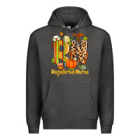 Charcoal Heather fall rn registered nurse Premium Hoodie - Zillion Design Studio
