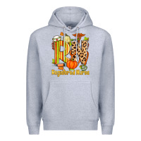 Heather Grey fall rn registered nurse Premium Hoodie - Zillion Design Studio