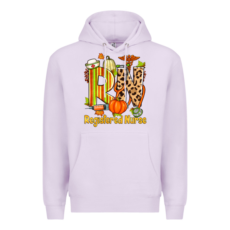 Fall Rn Registered Nurse Premium Hoodie by Zillion Design Studio | Teevron
